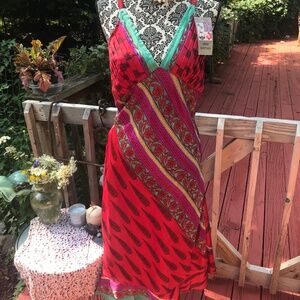 India Boutique large multi print dress